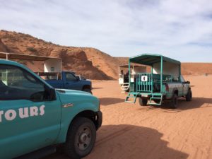 Upper Antelope Canyon Tour Trucks