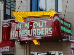 In-N-Out burgers Las Vegas Strip