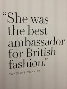 Princess Diana british fashion quote