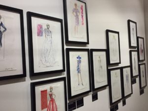 London Diana Her Fashion Story Sketches