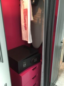 Mondrian London Hotel Room Closet