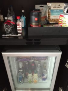 Mondrian London Hotel Minibar