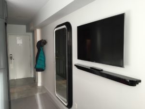 Mondrian London Hotel Room TV View