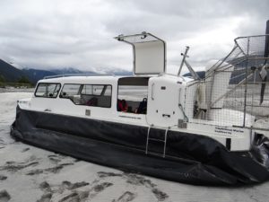 Juneau Taku Glacier Hovercraft Alaska Cruise Tour