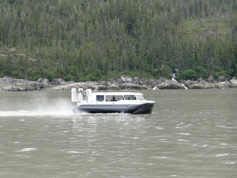 Juneau Taku Glacier Hovercraft View Cruise Tour