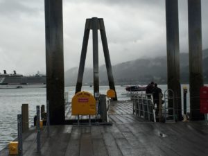 Hovercraft Taku Glacier Tour Juneau Alaska Dock