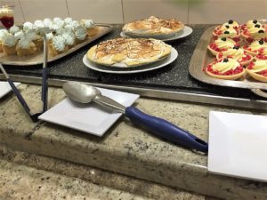 Holland America Eurodam dessert buffett