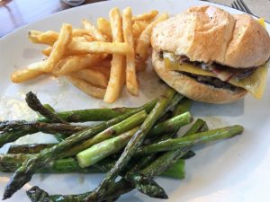 Holland America Eurodam Burger Fries