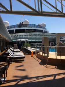 HAL Eurodam Pool Deck Cruise to Alaska on Eurodam