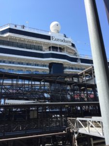 Holland America Eurodam at Pier 91 Seattle