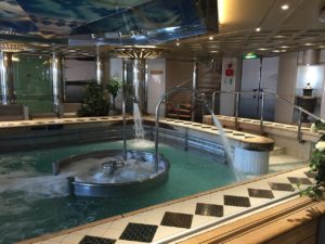 Cruise to Alaska Eurodam Spa Hydro Pool