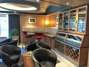 Holland America Cruise to Alaska on Eurodam Wine Bar