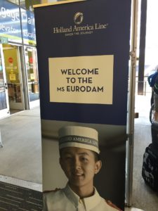 Seattle Pier 91 Holland America Cruise to Alaska on Eurodam