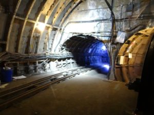 Hidden London underground tunnel Post Office train Rail Mail Ride