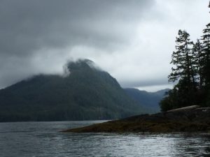 Ketchikan Alaska view on Zodiac Expedition tour