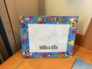 Disney Cruise Cabin Birthday Frame