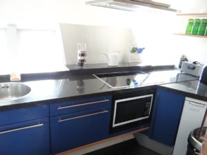 Kitchen of Show Cube House Rotterdam