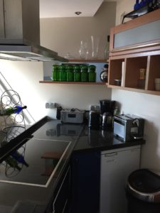 Kitchen in Show Cube House Rotterdam