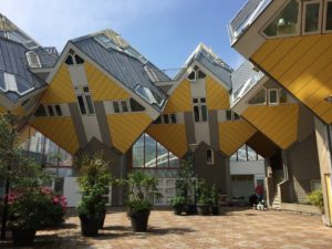 Show Cube House Rotterdam Courtyard of Cubes