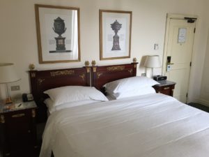 SPG points award Milan Sheraton room
