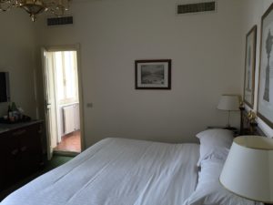 Milan Sheraton Diana room view