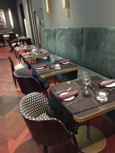 Milan Sheraton Diana dining room