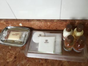 Milan Sheraton Diana toiletries