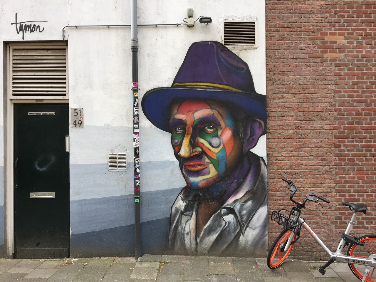 Rotterdam Street Art by Tymon "Mr Merida"