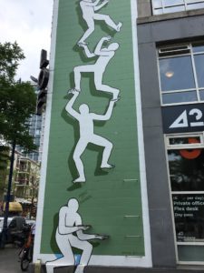 Rotterdam Street Art Daan Botlek #MakeItHappen Climbing Wall