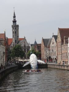 The Bruges Whale Art