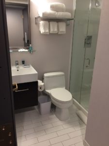 NYC Four Points Times Square Bathroom
