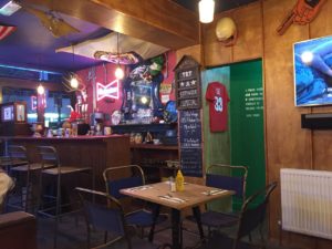 London Philly Bar Fitzrovia Passyunk Avenue decor