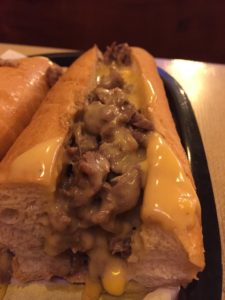 Philly Bar in London Philly Cheesesteak