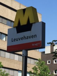 Leuvehaven Metro Tram Stop Rotterdam 