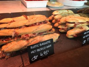 Markthal Rotterdam Iberian Ham Sandwich lunch