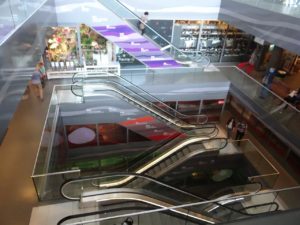 Markthal Rotterdam Escalators View