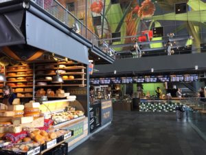 Markthal Rotterdam Market View of Mural