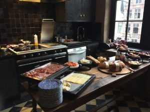 Ghent Breakfast at 1898 The Post Hotel Kitchen