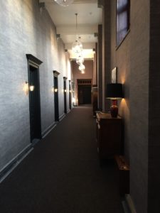 1898 The Post Hotel Guest Hallway design