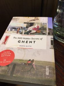Ghent Secrets Book Bedside at 1898 The Post Hotel