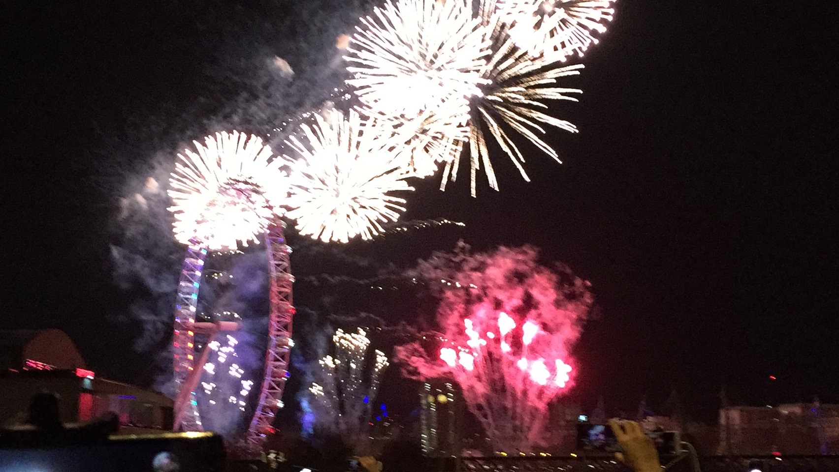 New Year's Eve at the London Eye