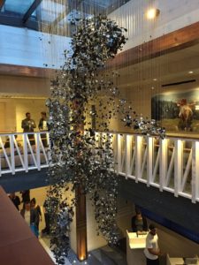 Moxy NYC atrium art