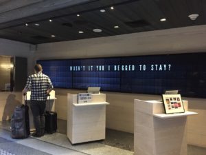 Lobby of The Moxy NYC Times Square