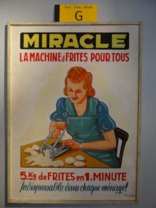 Friet Museum Bruges Potato Advertisement