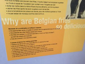 Friet Musuem Bruges Belgian Fries