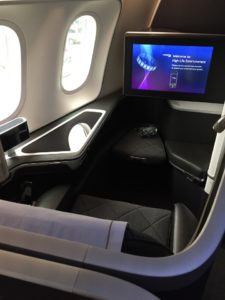 BA First Class LHR-PHL Dreamliner new product