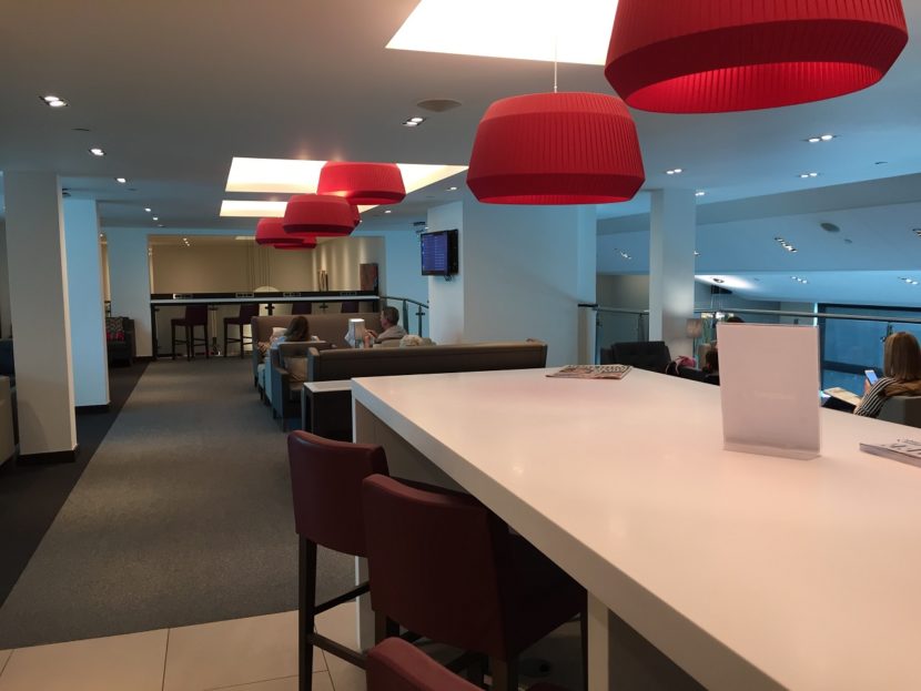 BA Gatwick Lounge Mezzanine View