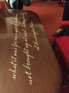 Queen Victoria Privy Council Table Kensington Palace