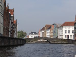 Bruges Canal Boat Tour View