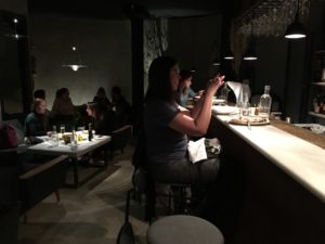 Moody Bar Lounge in London O ver Italian Restaurant Bankside